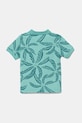 United Colors of Benetton tricouri polo din bumbac pentru copii 36Y4G300Y.P.Seasonal turcoaz SS25