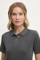 Bavlněné polo tričko Calvin Klein Jeans šedá J20J224749
