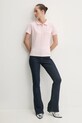 Поло Guess Jeans W5RP47.KARS2 розовый SS25