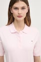 Tommy Hilfiger tricou polo roz WW0WW43224