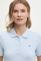 Tommy Hilfiger tricou polo albastru WW0WW43225