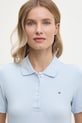 Polo tričko Tommy Hilfiger modrá WW0WW43225