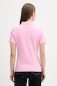 Oblečenie Tommy Hilfiger polo tričko dámske s bavlnou WW0WW43225 ružová