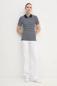 Tommy Hilfiger polo WW0WW43225 granatowy SS25