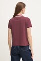 Îmbrăcăminte Tommy Hilfiger tricou polo WW0WW43928 burgundia