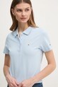 Oblečenie Polo tričko Tommy Hilfiger WW0WW43930 modrá