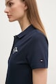 Polo tričko Tommy Hilfiger WW0WW43930 tmavomodrá