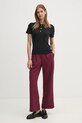 Поло Tommy Hilfiger WW0WW44446 чёрный SS25