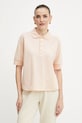 Armani Exchange polo tessuto elasticizzato arancione XW000887.AF10819