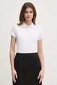 Îmbrăcăminte Guess tricou polo LIZA W4GP61.KARS0 alb