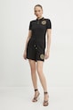 Versace Jeans Couture polo bawełniane 78HAGT00.CJ01T czarny SS25