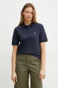 Weekend Max Mara polo regular granatowy 2515951011600