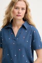 United Colors of Benetton polo de bumbac bleumarin 36QJD300X
