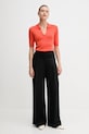 Πόλο United Colors of Benetton 123VD3018 πορτοκαλί SS25
