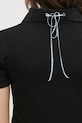 Andersson Bell polo shirt Halter String Pique Polo atb1255w black
