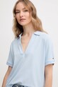 Поло Tommy Hilfiger блакитний WW0WW44512
