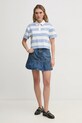 Dkny polo DJ5T1421 blu SS25