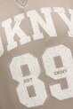Dkny felpa in cotone DP5T1230 beige