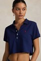 Pamučna polo majica Polo Ralph Lauren mornarsko plava 211965104