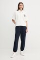 Calvin Klein Jeans polo de bumbac LV047B209G bej SS25