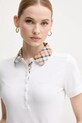 Barbour tricou polo Malvern alb LML0633WH33