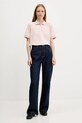Barbour poló Bowford LML0886PI35 rózsaszín SS25
