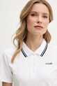 Дрехи Тениска с яка Guess AMARYLLIS V5GP06.KCOK1 бял