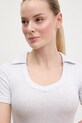 Guess tricou polo ALINE gri V5GP07.KCSA2
