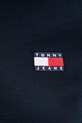 Tommy Jeans polo damskie bawełniane z elastanem DW0DW21363 granatowy