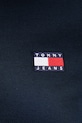 Tommy Jeans polo damskie bawełniane z elastanem DW0DW21363 granatowy