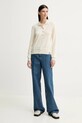 Bally pulover de casmir WKN098 bej SS25