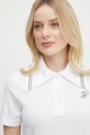 Patou polo de bumbac alb JE1429975