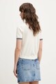 Odzież Guess Jeans polo z domieszką wełny W5GR03.Z3HO2 beżowy