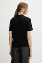 Oblečení Plátěné polo tričko United Colors of Benetton 37UJD300Y černá