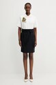 Kenzo polo bawełniane FF52TS1704SB.02 biały