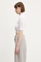 Bavlnené polo tričko Sportmax Shaker 2512361052600 biela SS25