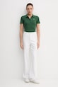Lacoste polo de bumbac DF5377 verde SS25