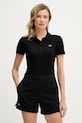 Lacoste polo de bumbac uni negru DF5377