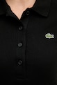 Lacoste polo de bumbac DF5377 negru