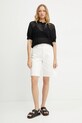 Bavlnené polo tričko Ivy Oak FLO IO113164 tmavomodrá SS25