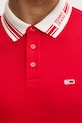 Tommy Jeans tricou polo DM0DM20225 rosu