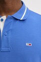 Tommy Jeans polo de bumbac DM0DM20745 violet