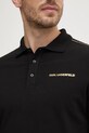 Karl Lagerfeld tricou polo 745461.551235 negru