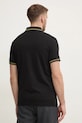 Îmbrăcăminte Karl Lagerfeld tricou polo 745462.551235 negru