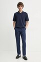 Les Deux polo de bumbac LDM120010 bleumarin SS25