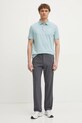 Karl Lagerfeld tricou polo 551221.745750 turcoaz SS25