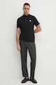 Karl Lagerfeld poló 551221.745089 fekete SS25