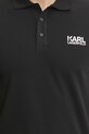 Karl Lagerfeld tricou polo 551235.745088 negru