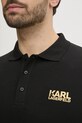 Polo tričko Karl Lagerfeld 551235.745088 černá