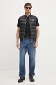 Бавовняне поло Karl Lagerfeld 551225.745085 чорний SS25